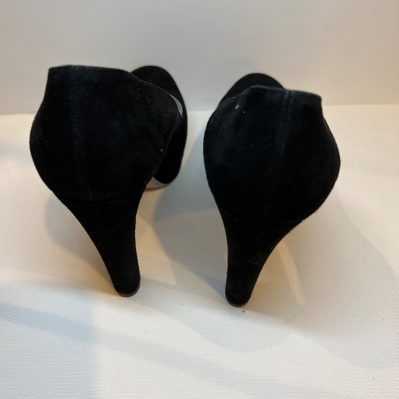 Prada Black Suede Platform Stiletto - Picture 3 of 5